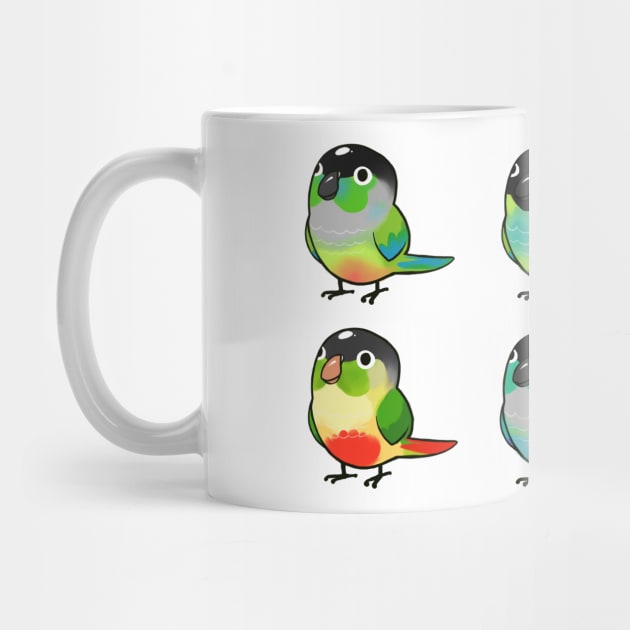 Conure Bunch by Shemii